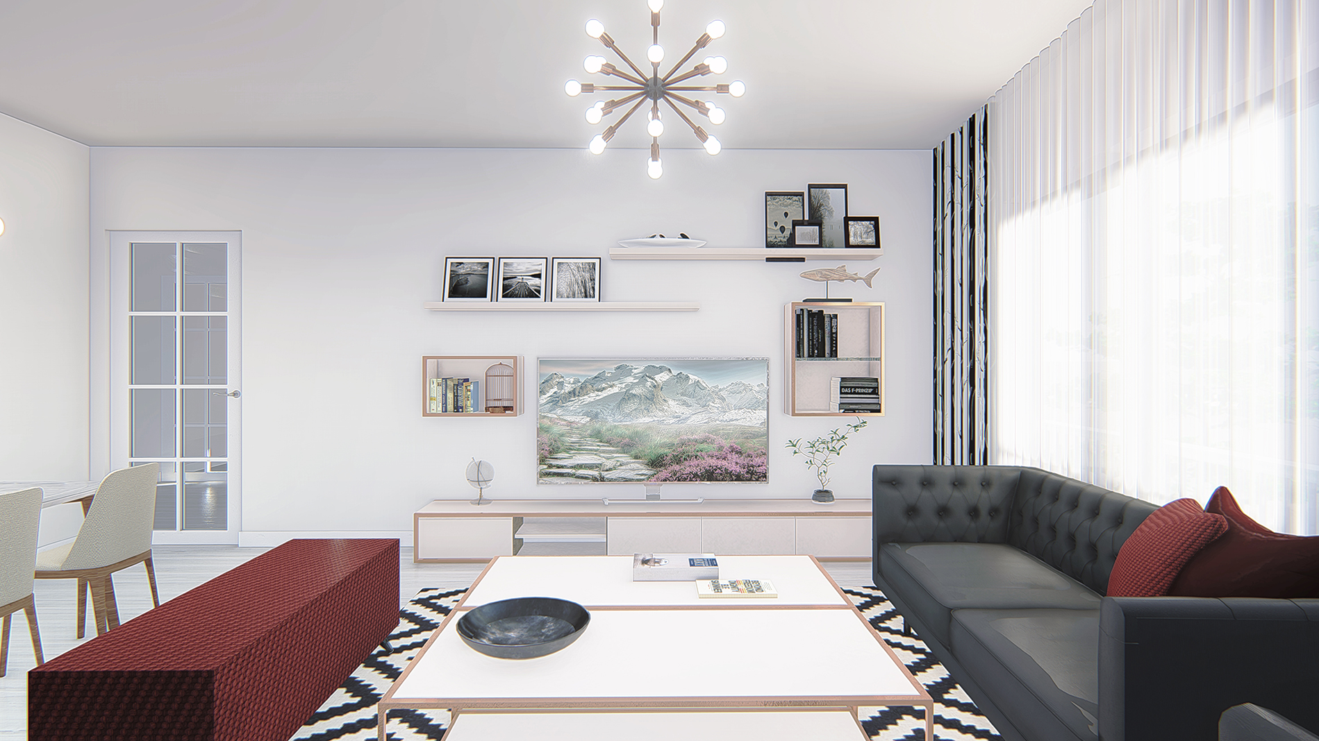 04 KRISTAL APARTMENT LIVING ROOM