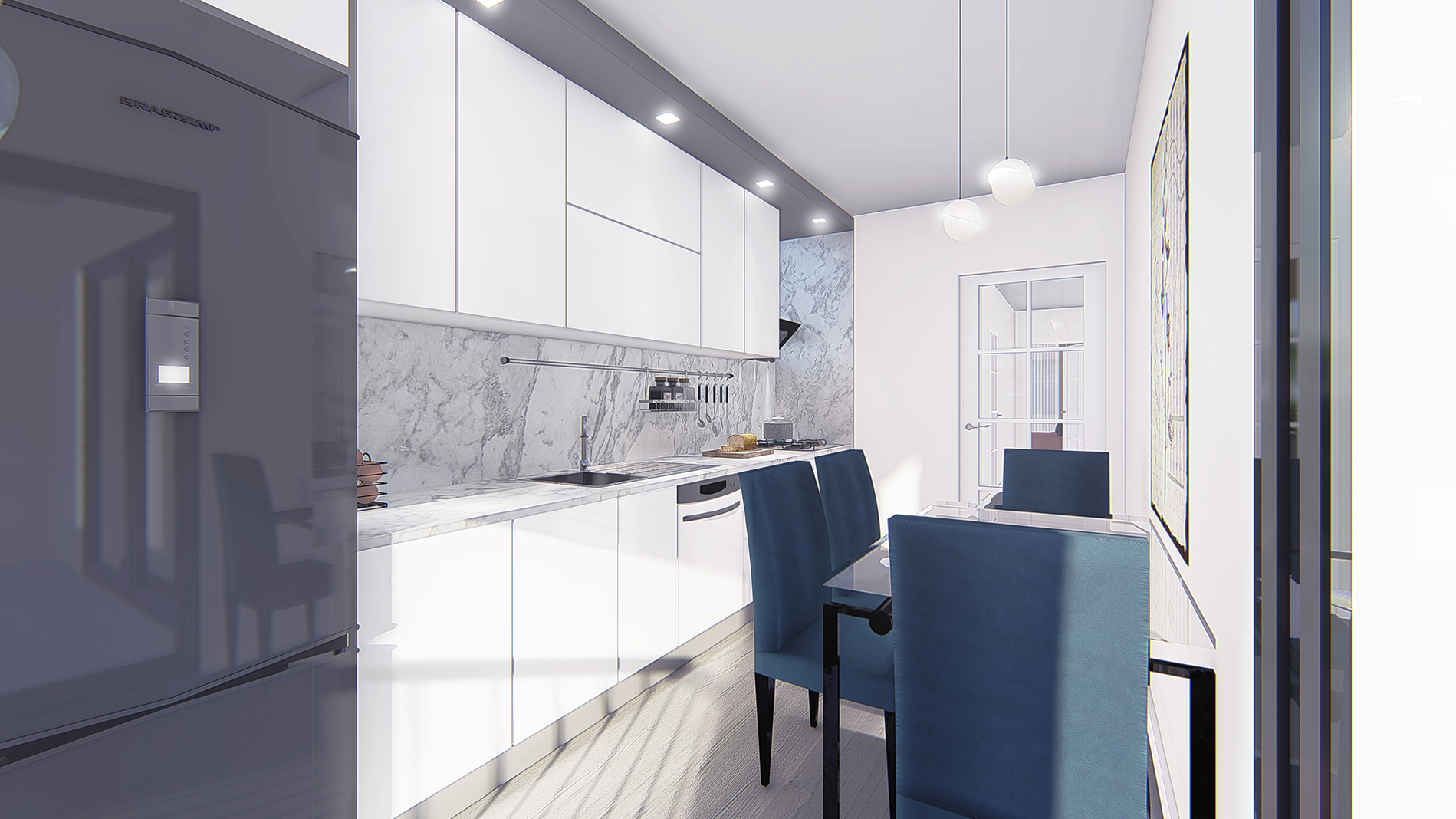 09 KRISTAL APARTMENT KITCHEN
