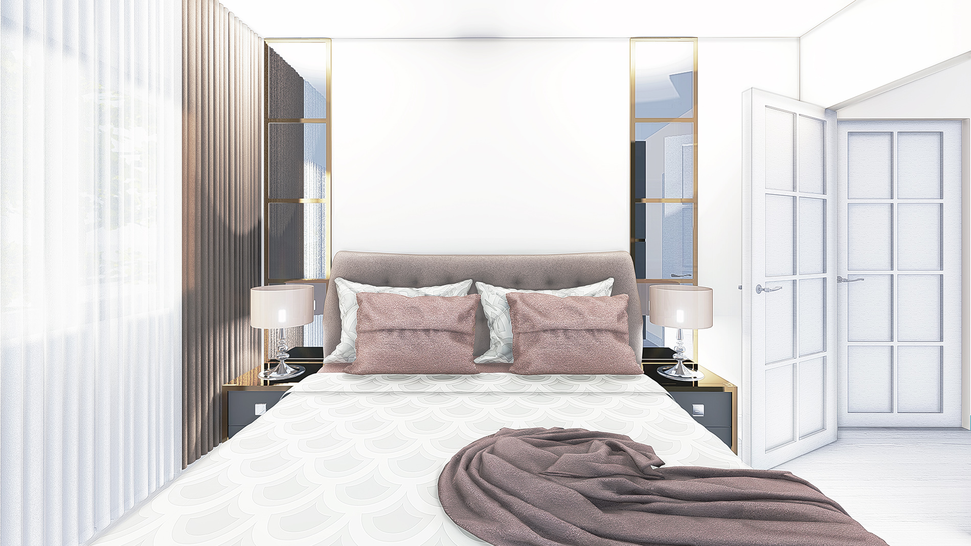 10 KRISTAL APARTMENT MASTER BEDROOM