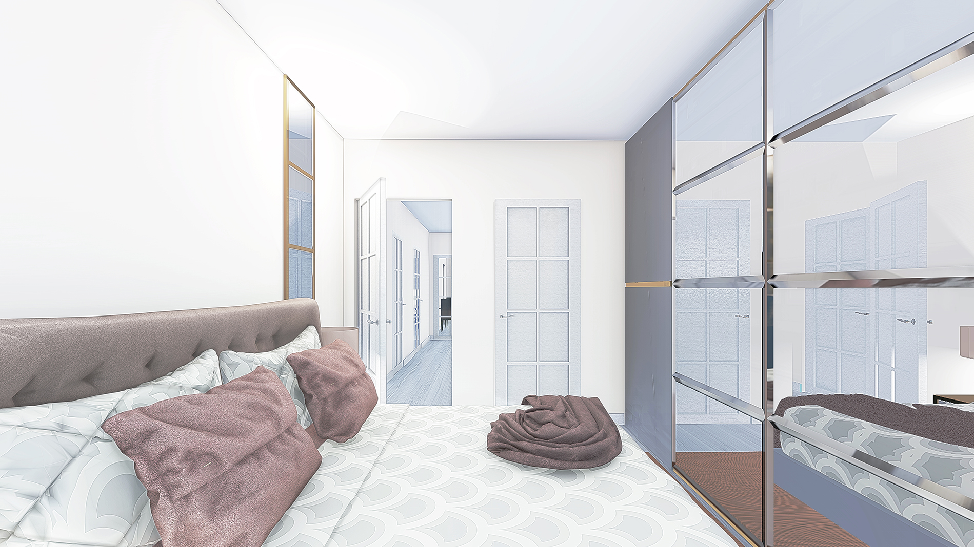 11 KRISTAL APARTMENT MASTER BEDROOM