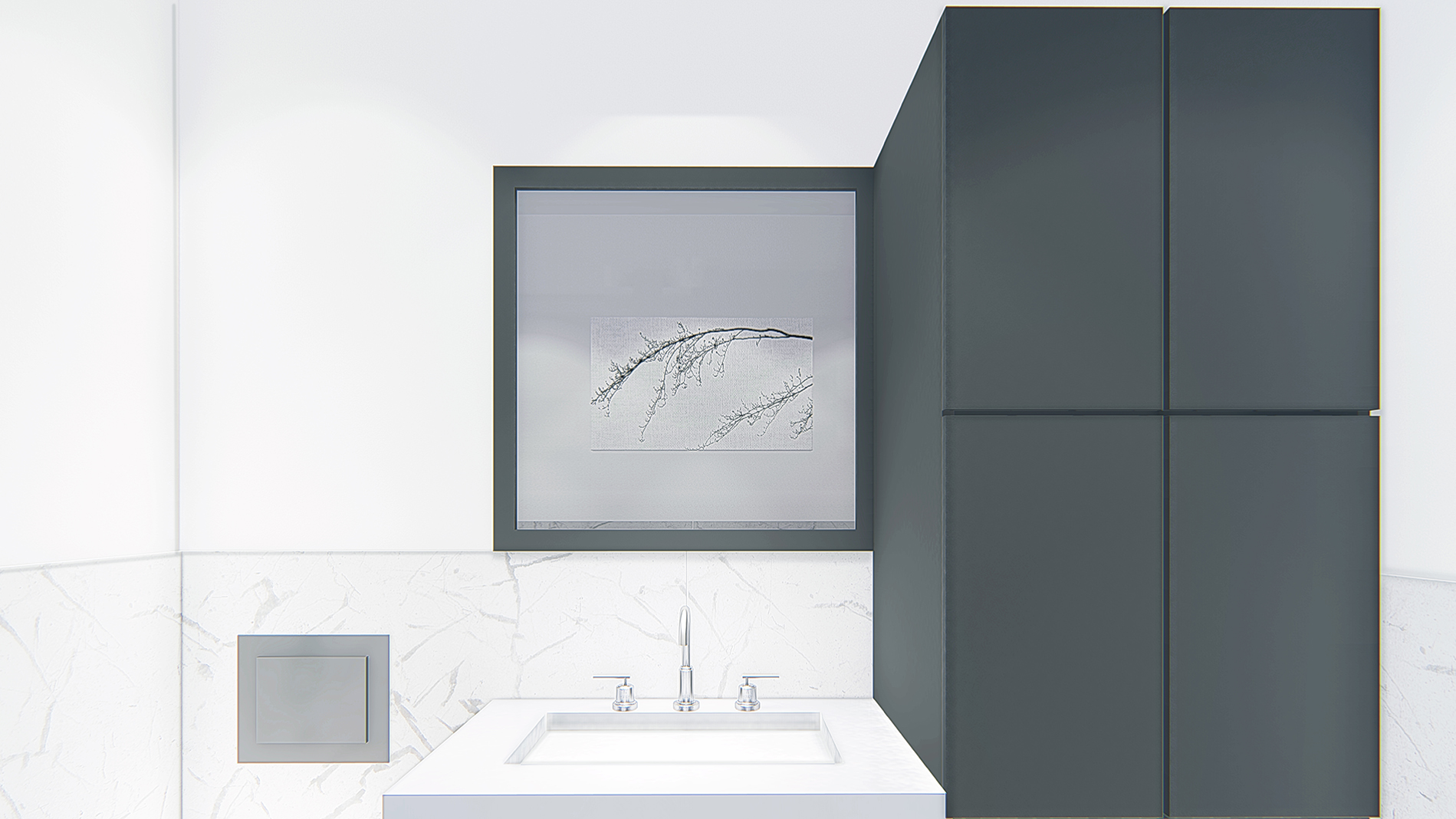 16 KRISTAL APARTMENT MASTER BATHROOM