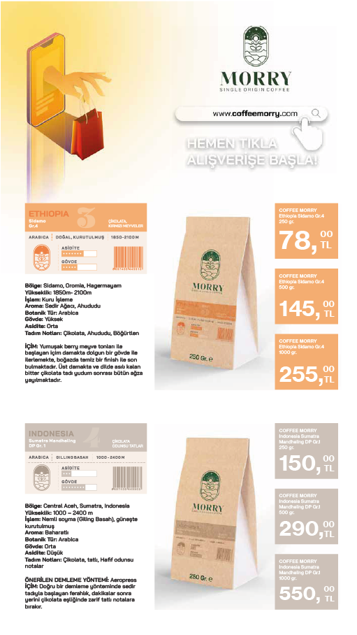 Digital Menu Design Preview