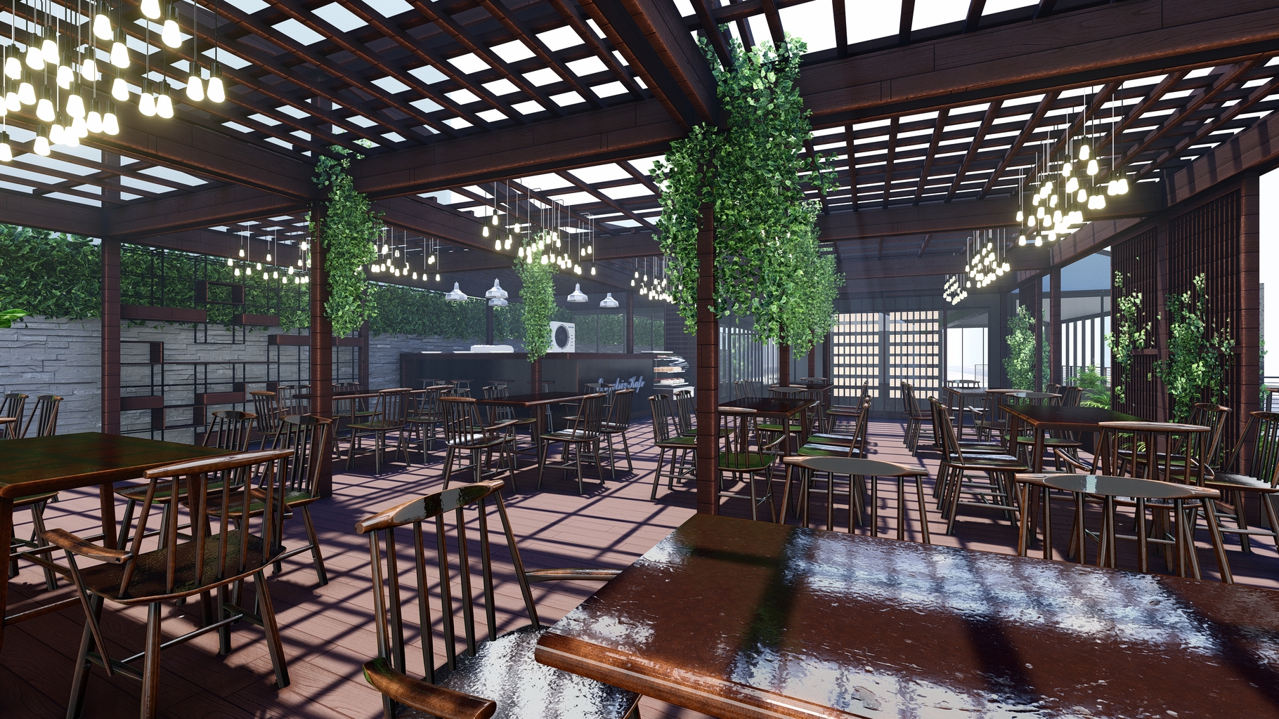 03 ENGELSIZ CAFE OUTDOOR DESIGN MAIN AREA