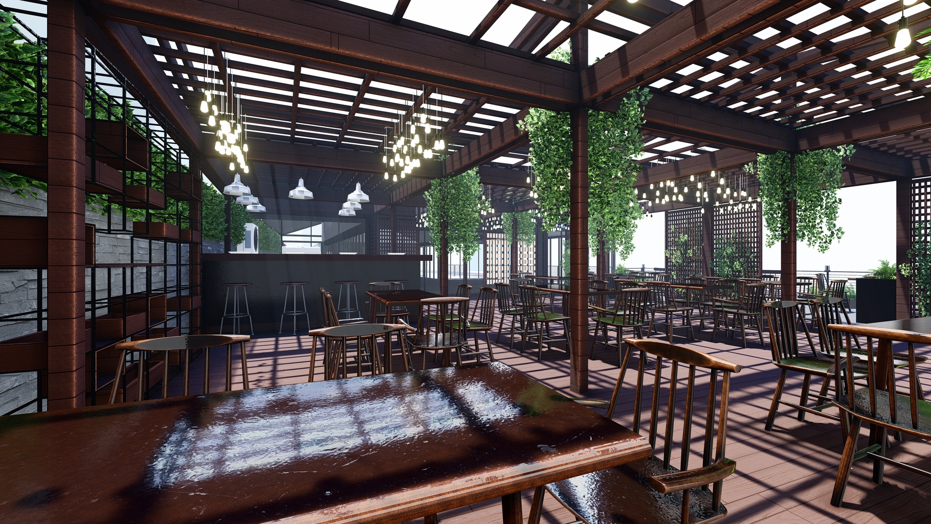 05 ENGELSIZ CAFE OUTDOOR DESIGN MAIN AREA
