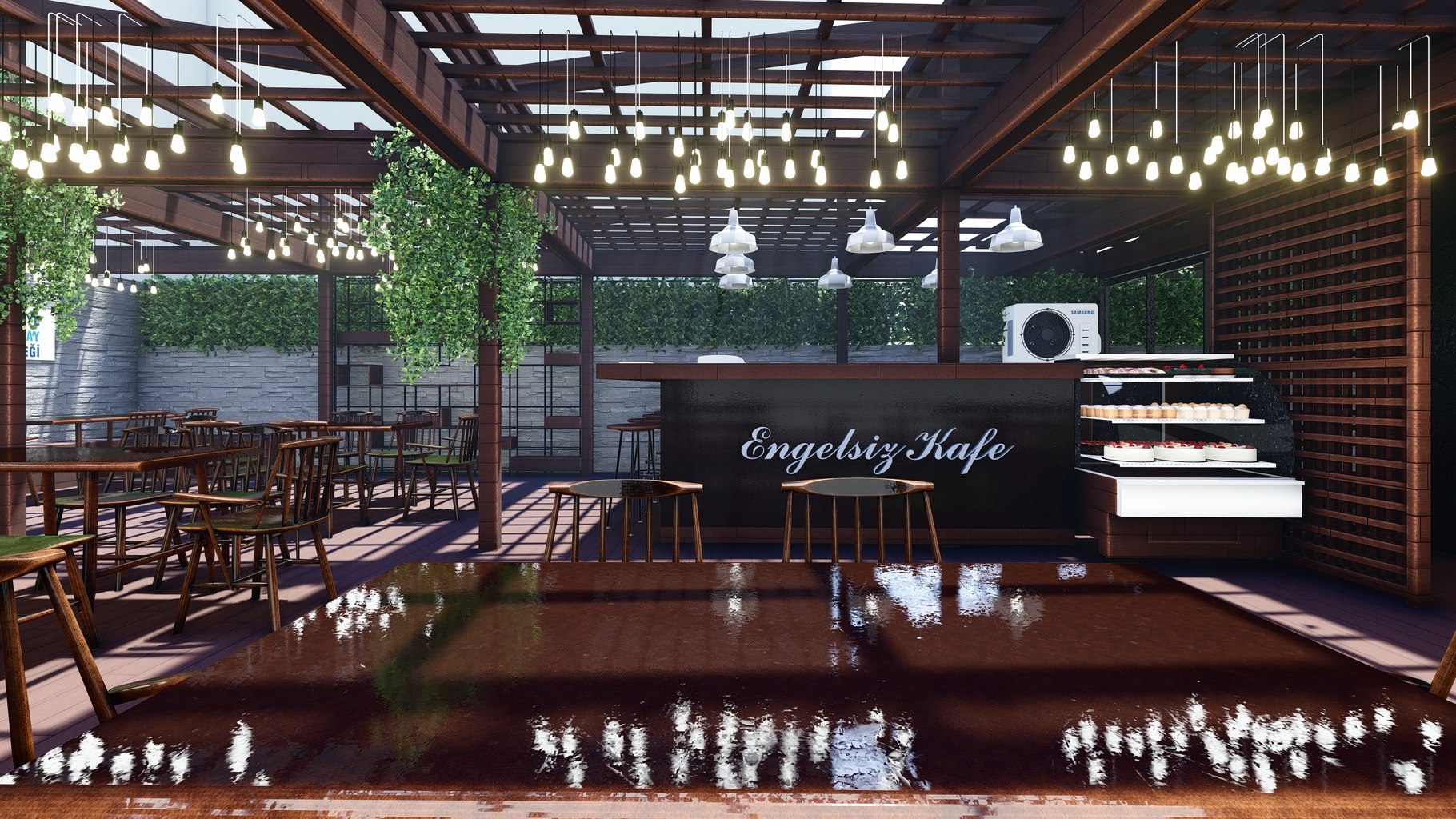 08 ENGELSIZ CAFE OUTDOOR DESIGN BAR AREA