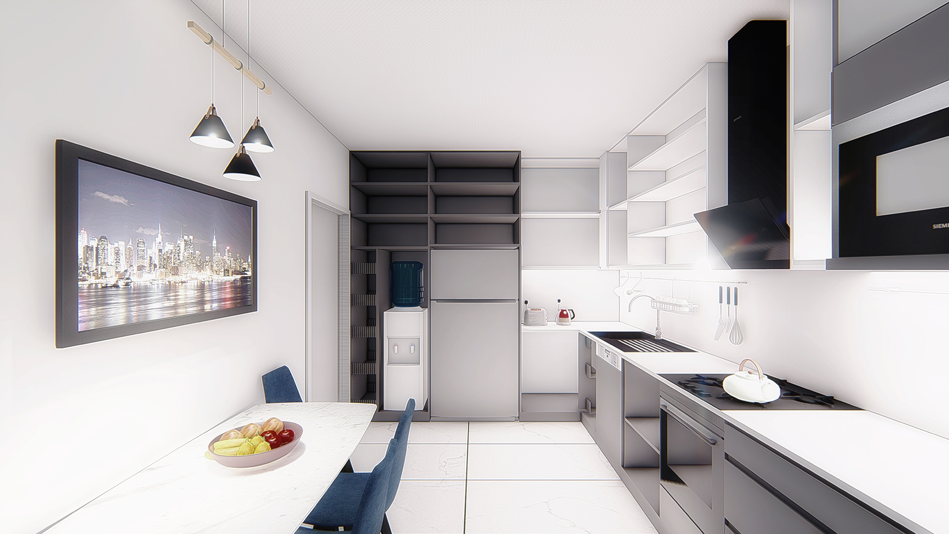 13 HALKALI HOUSE INTERIOR KITCHEN