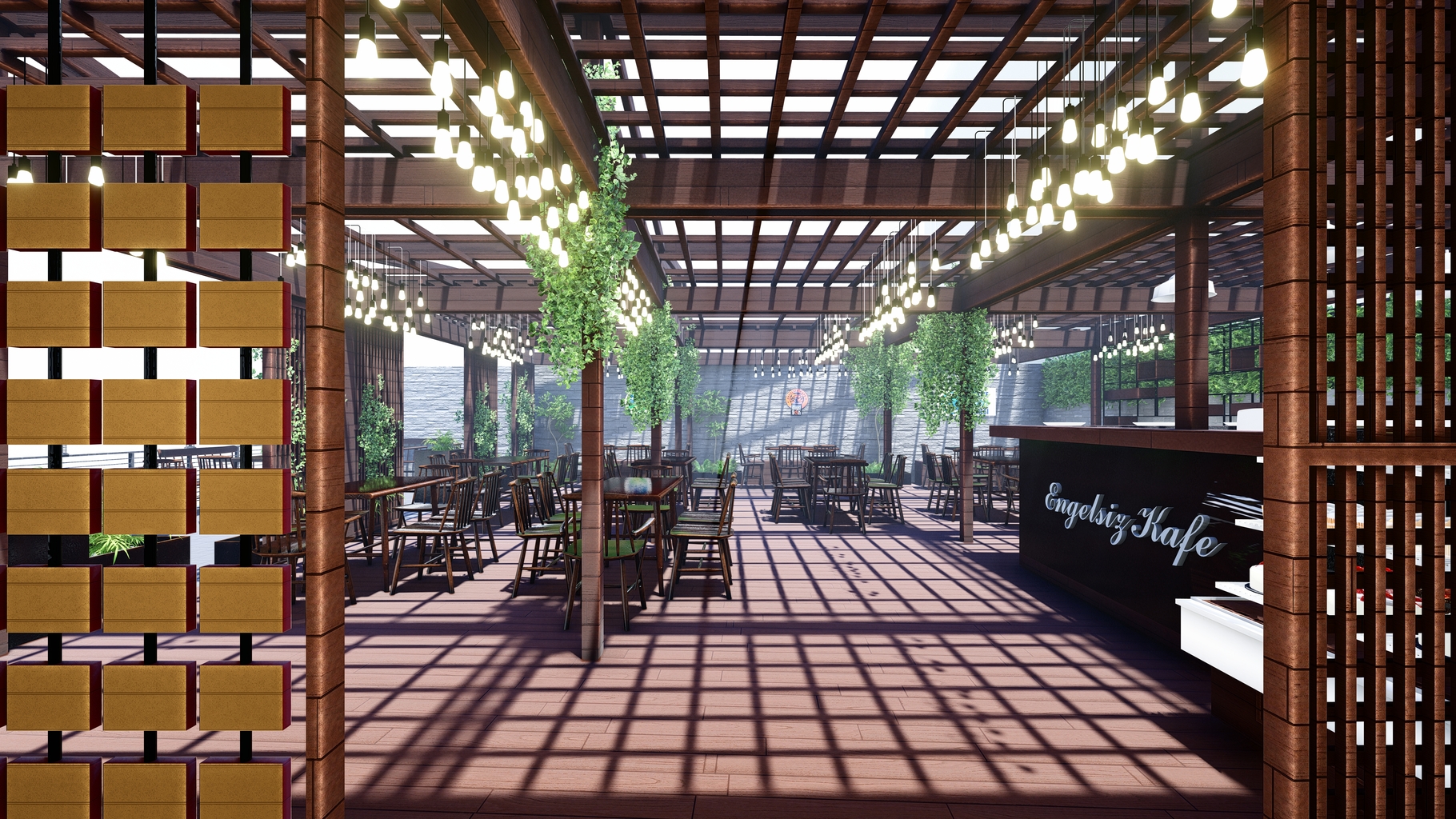 16 ENGELSIZ CAFE OUTDOOR DESIGN SEPARATOR